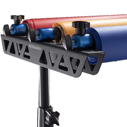 تبدیل پایه فون سه تایی ایلکین ilkeen Triple Crossbar Background Support Stand