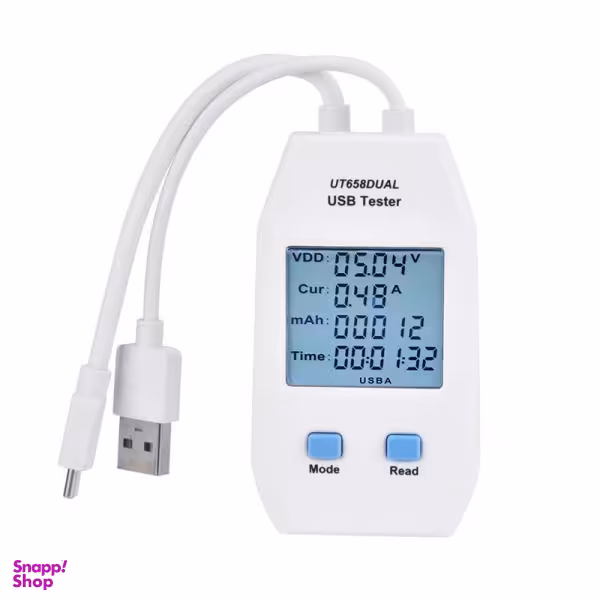 تستر درگاه USB یونی-تی مدل UT658DUAL