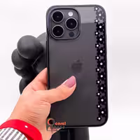 کاور دیویا طرح گل  مناسب برای گوشی موبایل اپل iphone 14 رنگ مشکی