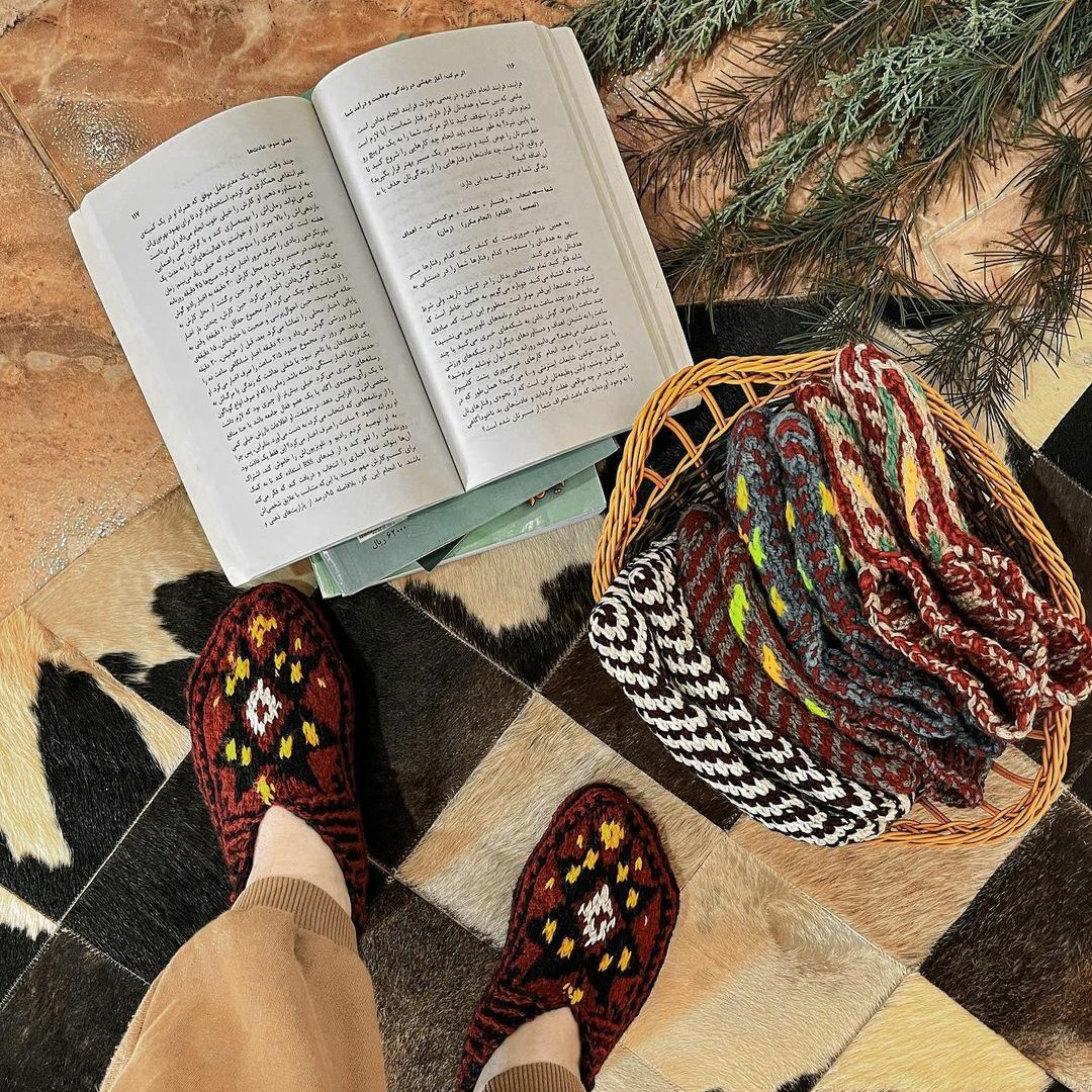 پک کادویی جوراب زمستانی خانواده 3نفره با ارسال رایگان