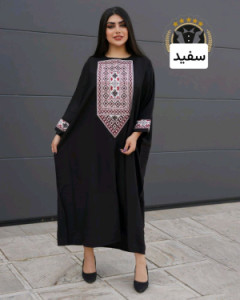 مانتو عربی یقه هندی