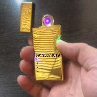 فندک روکش طلا شارژی