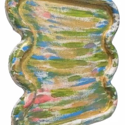 استند سینی رنگین کمانی دستساز