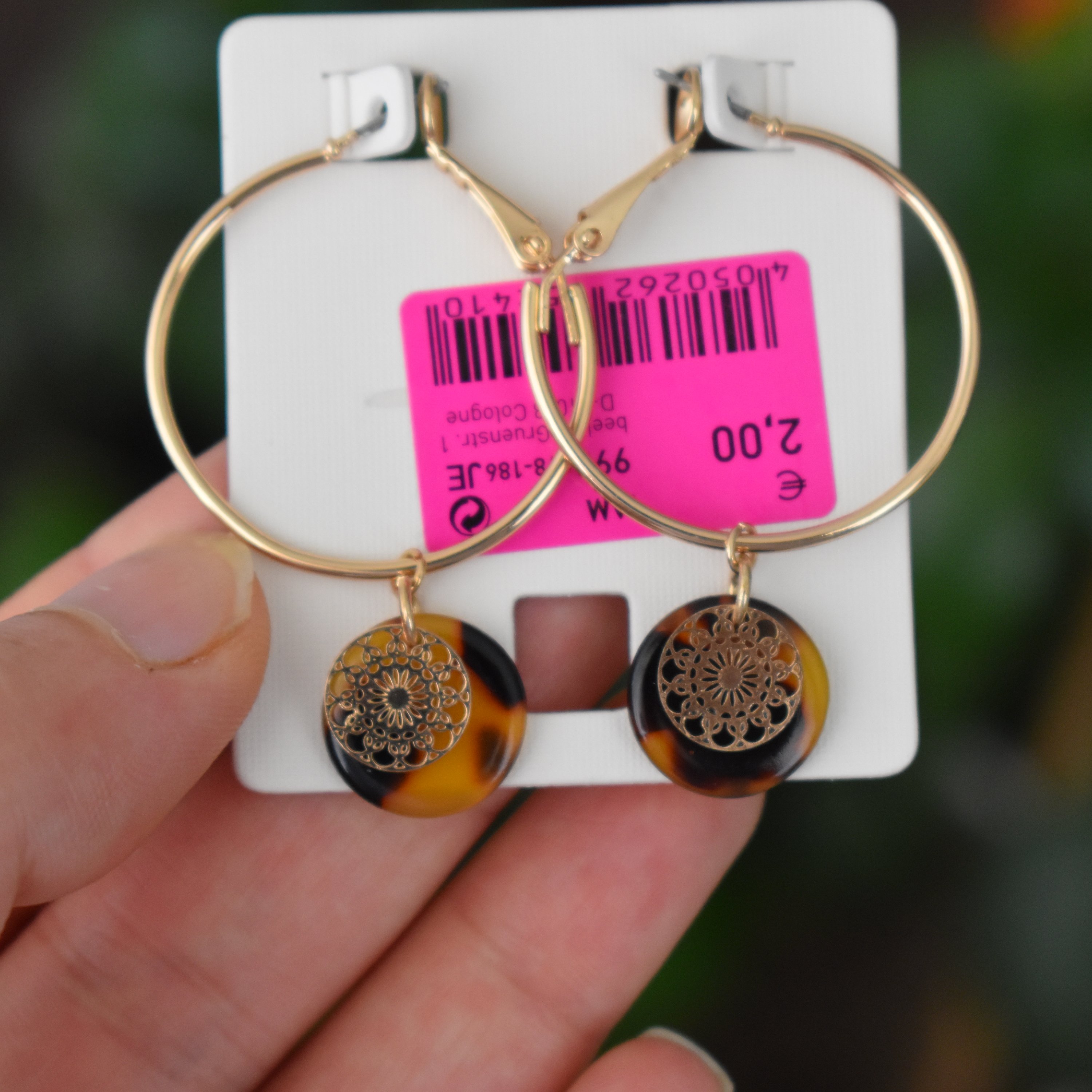 گوشواره پلنگی رزین