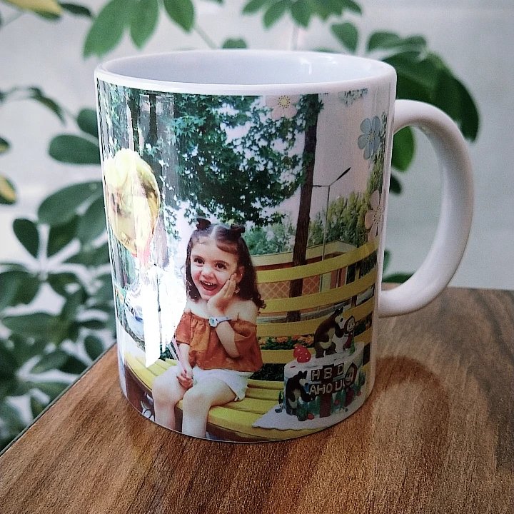 ماگ ساده با عکس دلخواه شما 