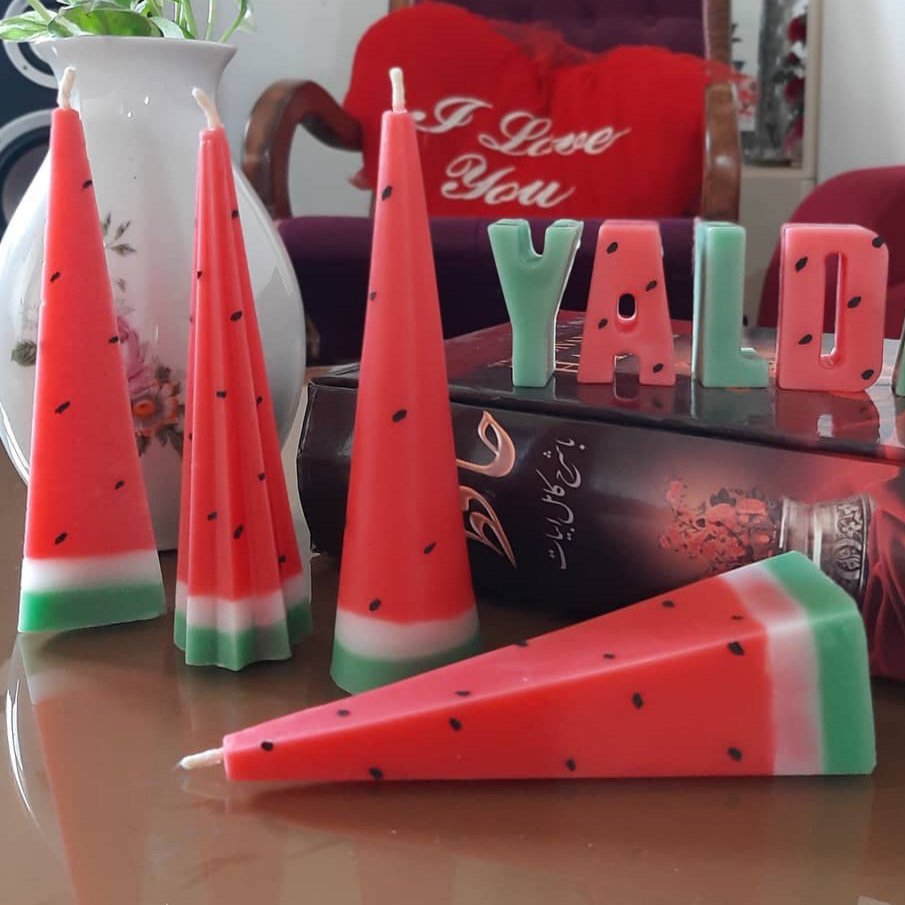 شمع یلدایی چندوجهی