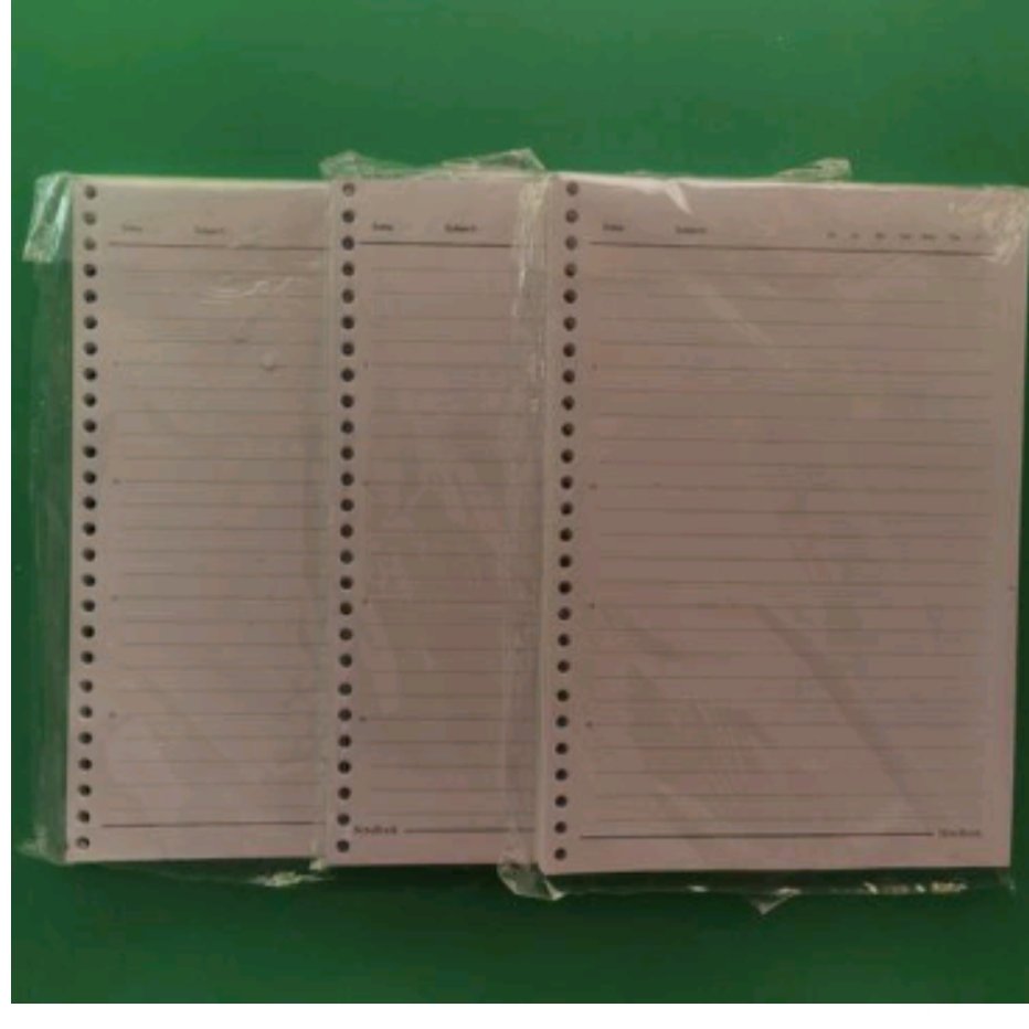 کاغذ کلاسور(یدک)100برگ