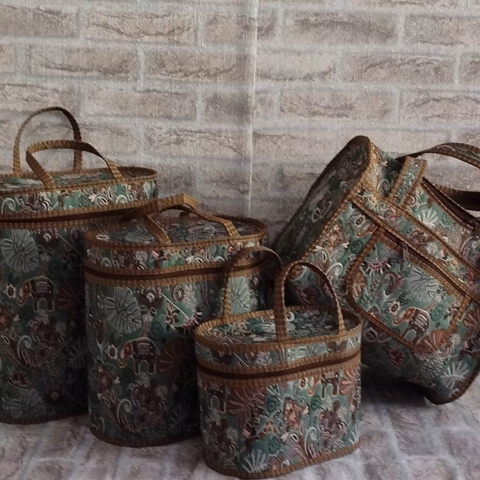 ست چهار تیکه ترمه 