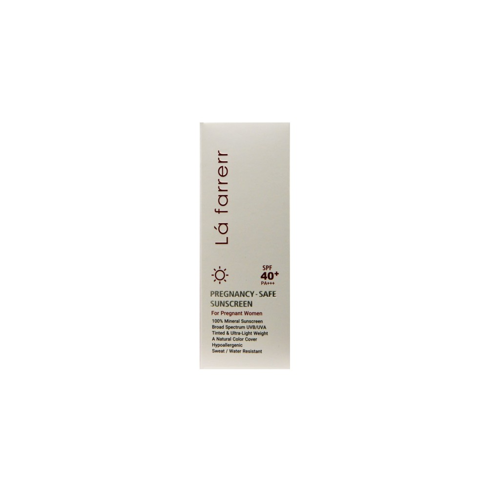 کرم ضد آفتاب بارداری 100% مینرال لافارر (SPF 40)