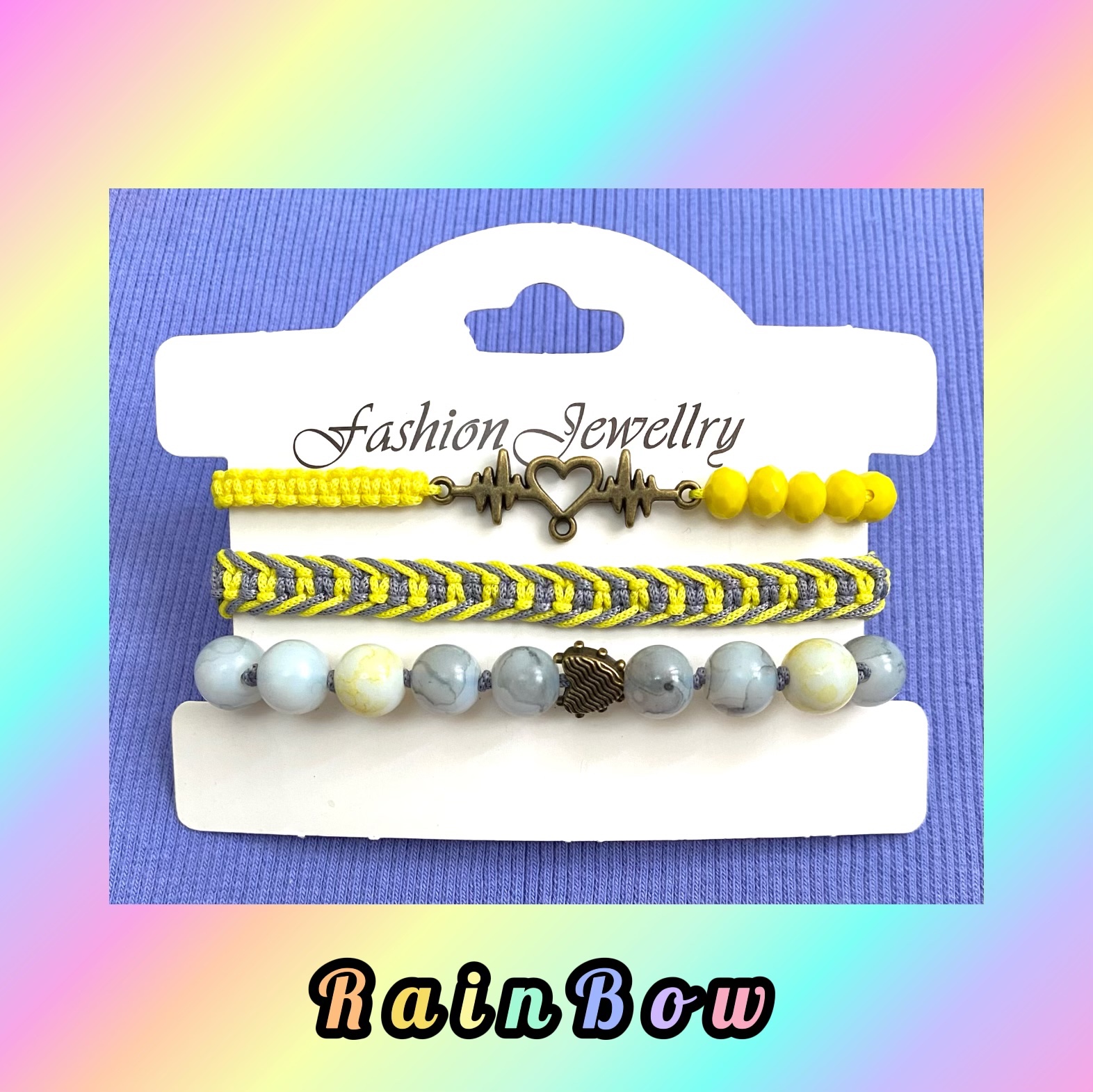 دستبند بافت و مهره 10  -نمونه جهت سفارش