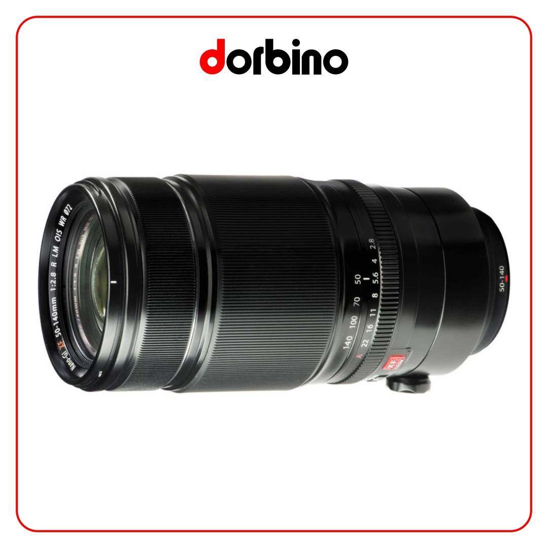لنز فوجی فیلم FUJIFILM XF 50-140mm f/2.8 R LM OIS WR Lens - فروشگاه دوربین دوربینو