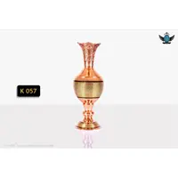 گلدان سنبلدان 4 مس و خاتم آقاجانی