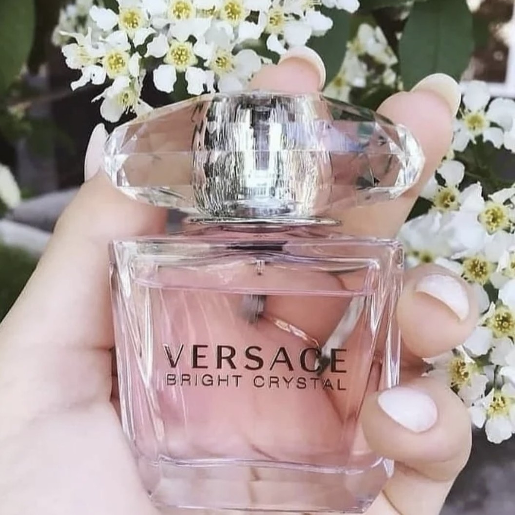عطر گرمی ورسوس ورساچه صورتی(Versace Bright Crystal)حجم 15 میلی لیتر
