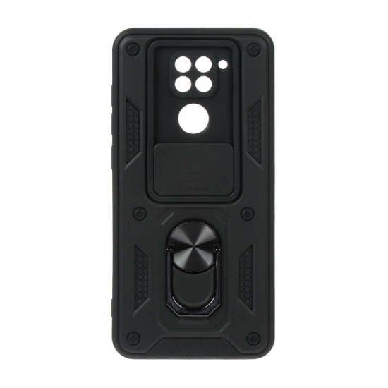 قاب گوشی بتمن محافظ لنزدار کشویی برای Xiaomi Redmi 10X-5G/Redmi 10X Pro-5G/Redmi Note 9