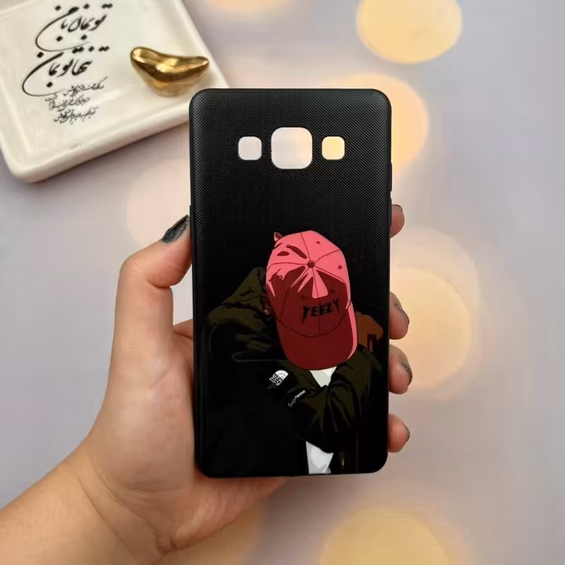 قاب گوشی A5 2015 سامسونگ دور ژله ای طرح برجسته فانتزی کد 98070