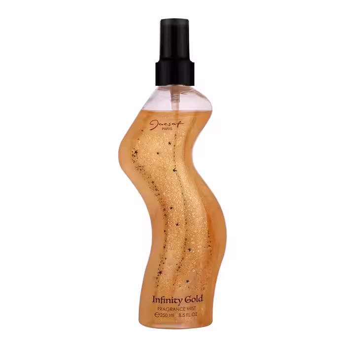بادی اسپلش شاین دار زنانه ژکساف مدل Infinity Gold حجم 200 میل