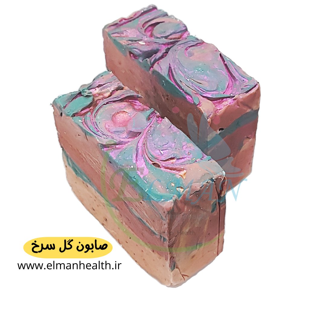 صابون گیاهی گل سرخ