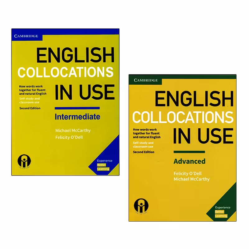 کتاب English Collocations In Use اثر Felicity O Dell And Michael Mccarthy انتشارات الوندپویان دوجلدی