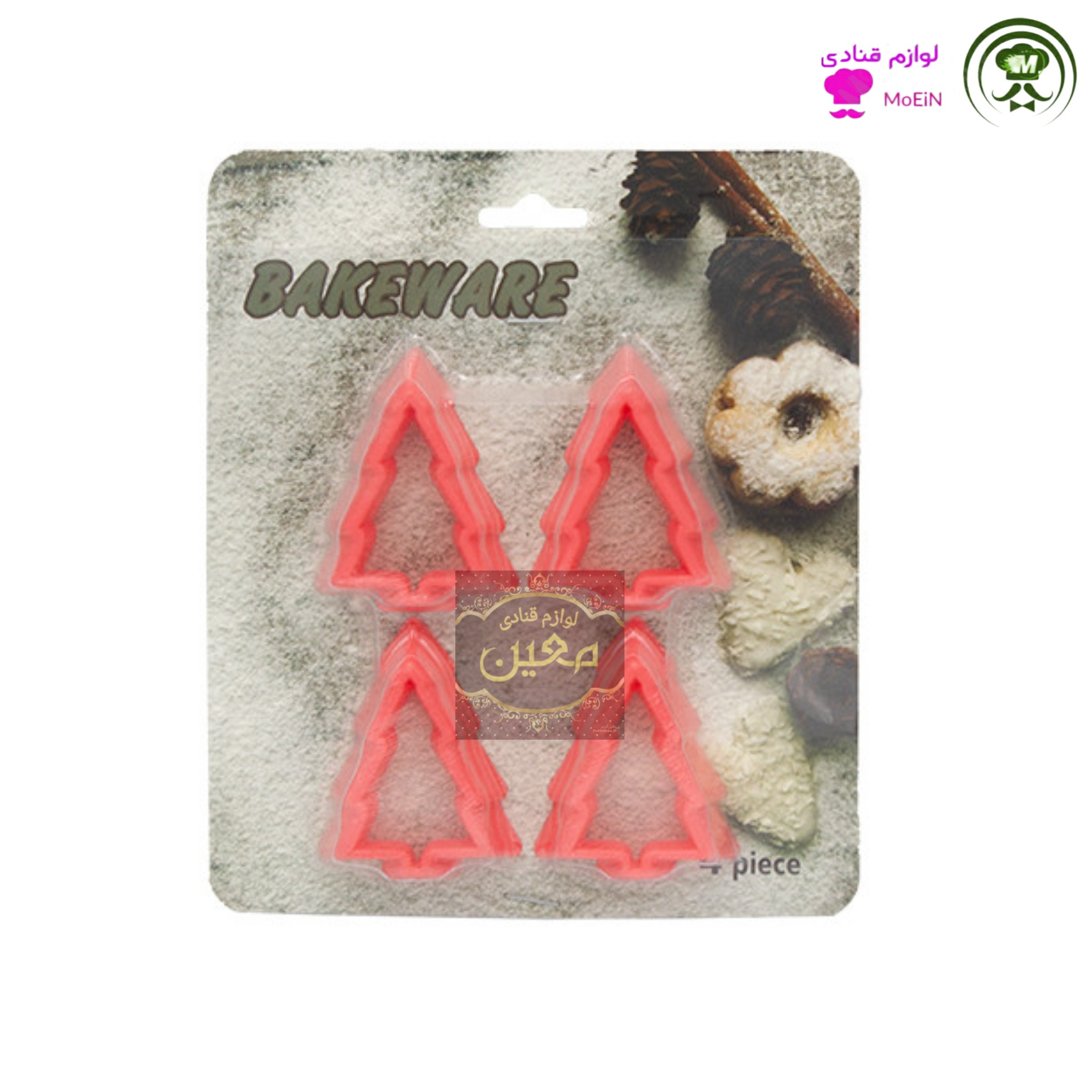 کاتر شیرینی پزی 4 عددی (شیرینی مارمالاد و بیسکوییت)