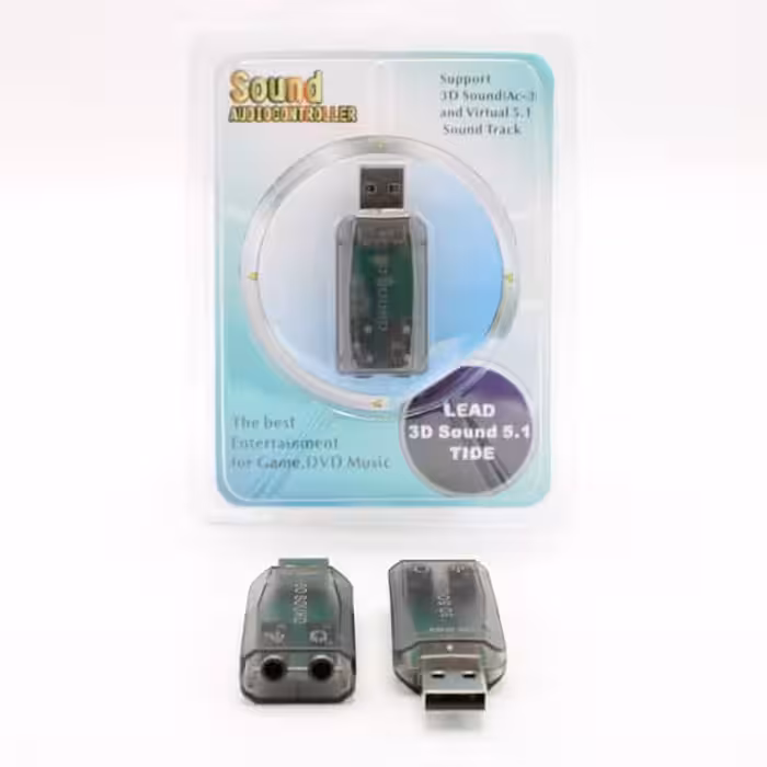کارت صدا USB اکسترنال دی نت (ساند یو اس بی)