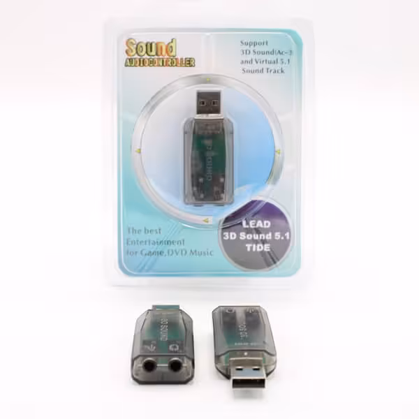 کارت صدا USB اکسترنال دی نت (ساند یو اس بی)