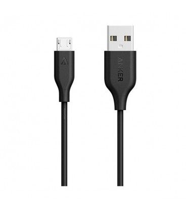 کابل تبدیل usb به microusb انکر مدل A8132 PowerLine طول 0.9 متر