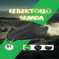 چادر موتورسیکلت مشکی بازتابنده سبز سیاه یاماها X MAX 125 IRON AutoEN