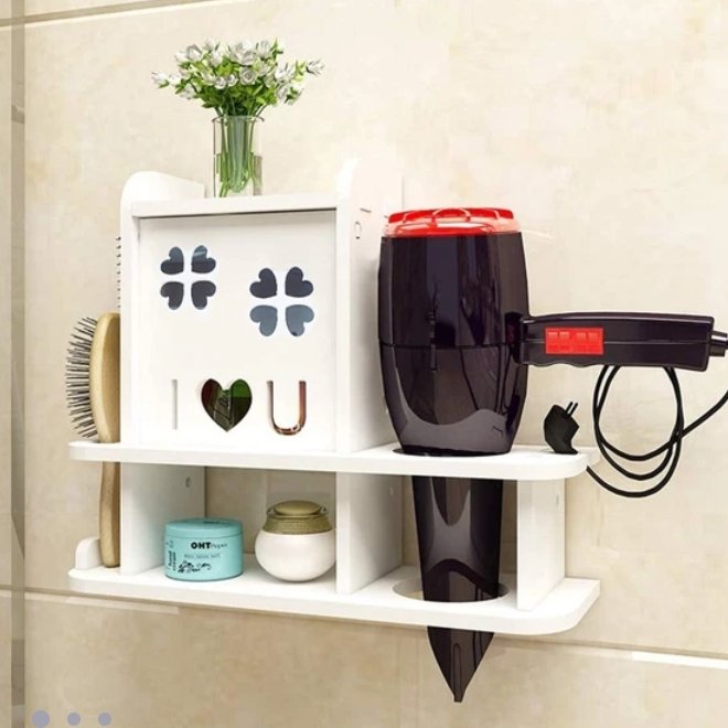  دکوری چوبی و نگهدارنده سشوار با ارسال رایگان