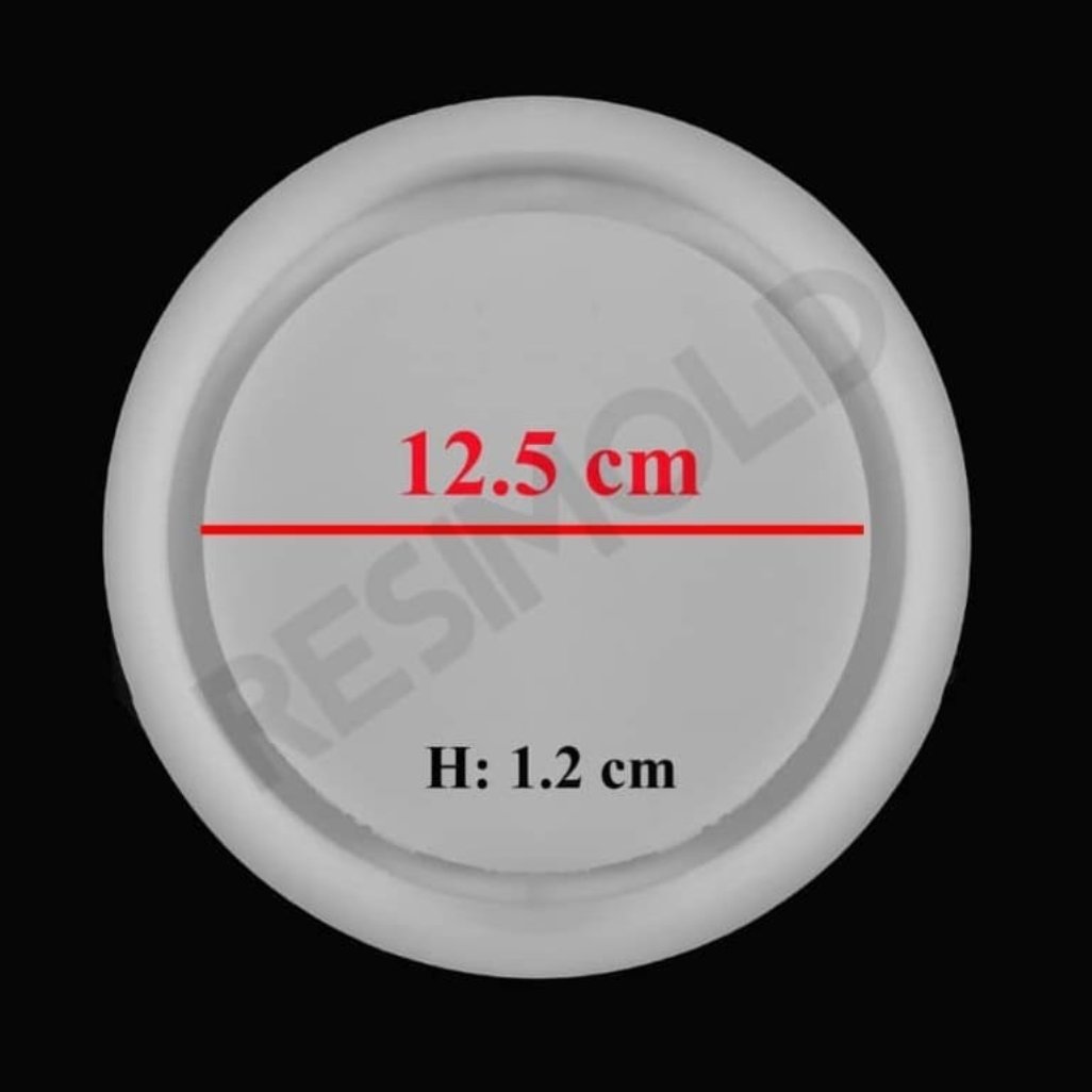 قالب سیلیکونی کد 98 ( لبه دار دایره )