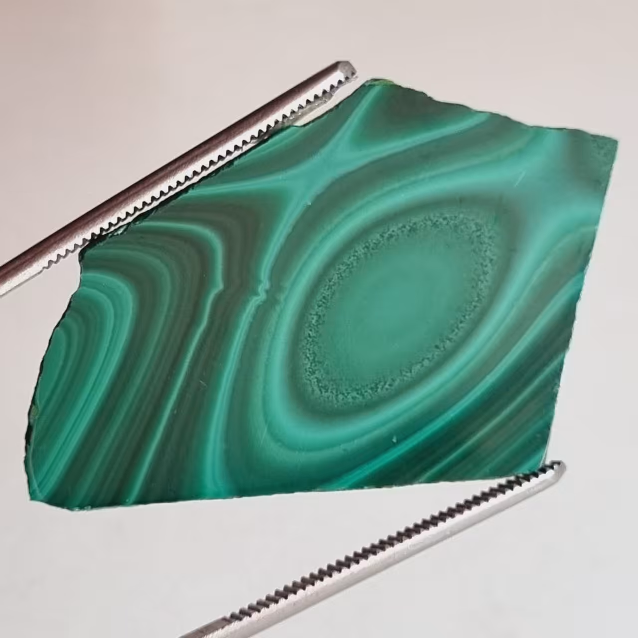 سنگ اسلایس مالاکیت طبیعی کنگو 8678