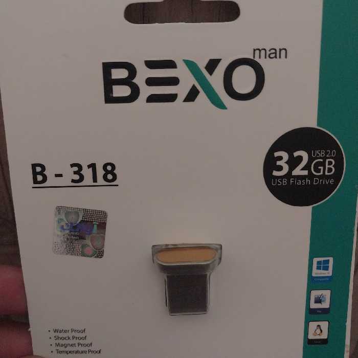 فلش 32 گیگ بکسو با گارانتی مادام العمر