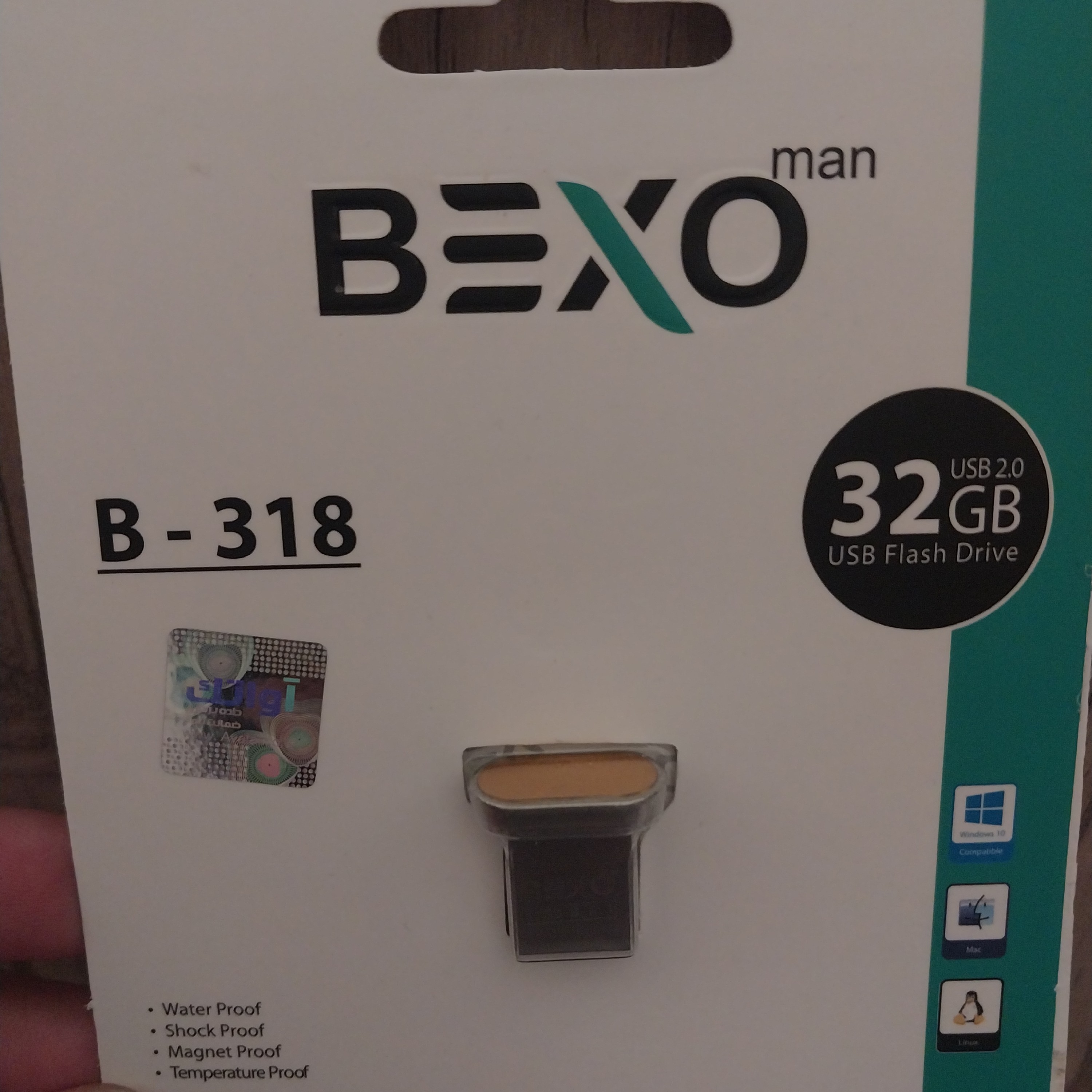 فلش 32 گیگ بکسو با گارانتی مادام العمر