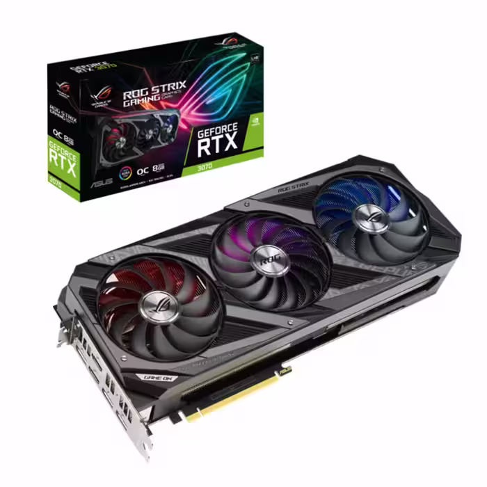 کارت گرافیک ایسوس ROG STRIX RTX3070 O8G V2 GAMING