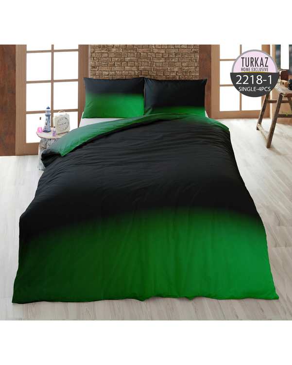 سرویس لحاف روتختی تک نفره 5 تکه میکرو تنسل گیاهی TURKAZ مدل 1-2218