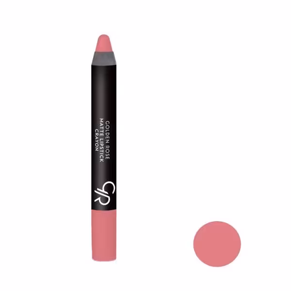 رژلب مدادی گلدن رز مدل Crayon شماره 12 | فروشگاه اینترنتی تاتا کالا