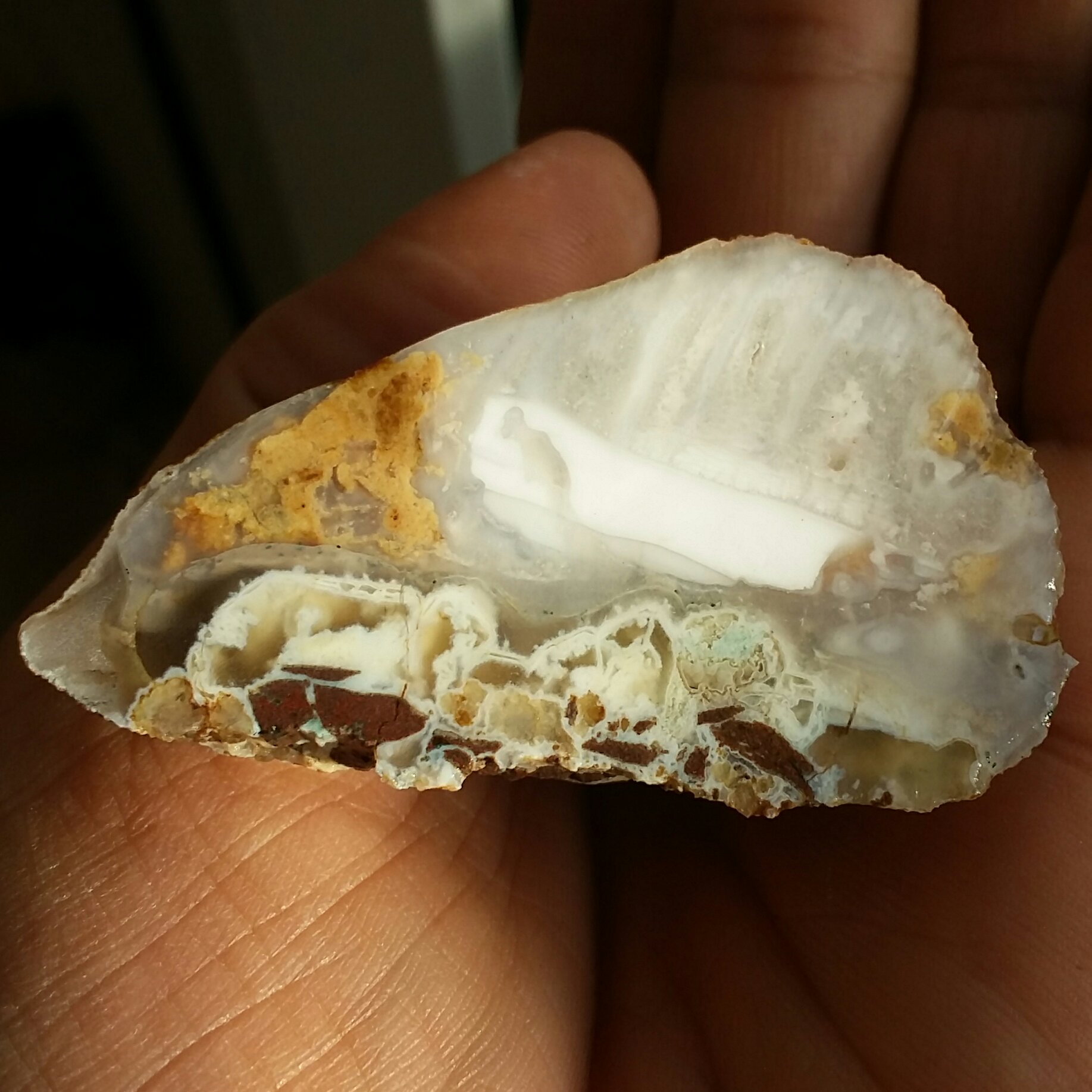 اسلایس سنگ راف عقیق سلیمانی منظره بسیااار دیدنی کاملا طبیعی زیبا
شاهکار خلقت