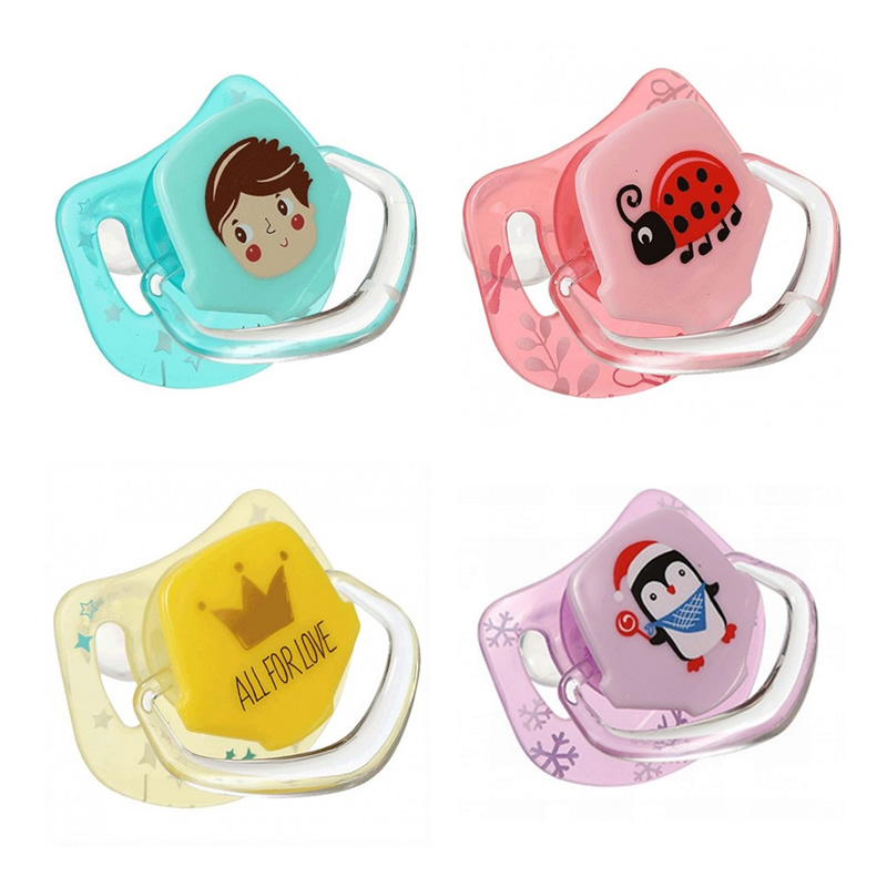 پستانک ارتودنسی سیلیکونی نوزادی طرح دار 3 تا 6 ماه رووکو Rovco