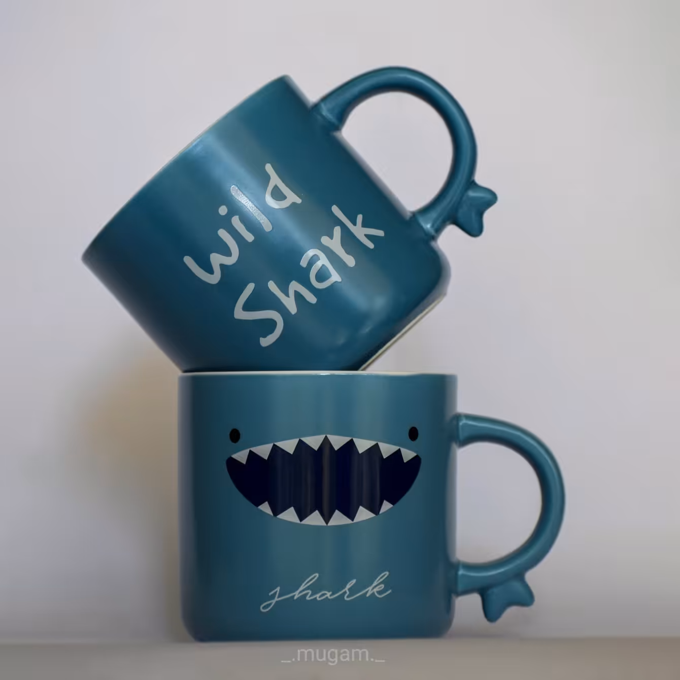 ماگ جفت طرح کوسه 