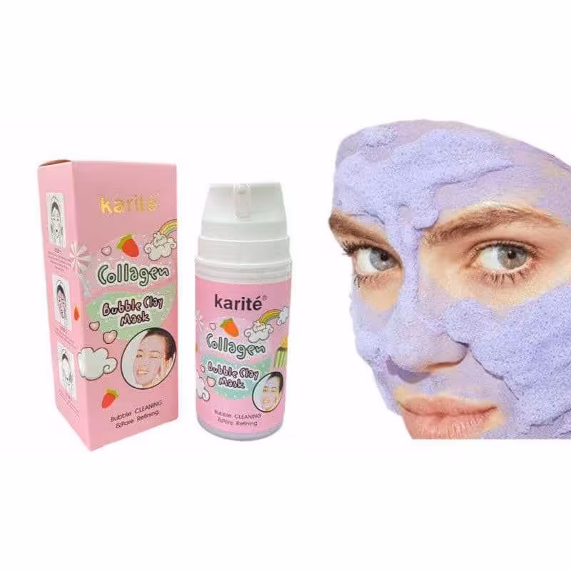 ماسک حبابی صورت مخصوص پوست دهیدراته جوش سرسیاه