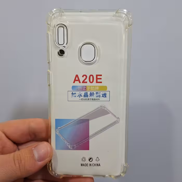 قاب سامسونگ a20e-A20e مدل شفاف