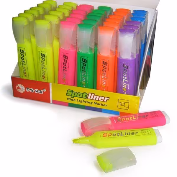 ماژیک هایلایتر رنگ فسفری .سبز. 