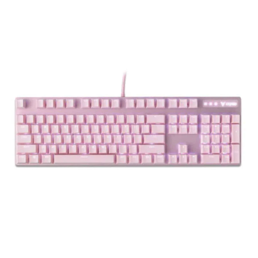 کیبورد گیمینگ مکانیکال رپو V500PRO Pink