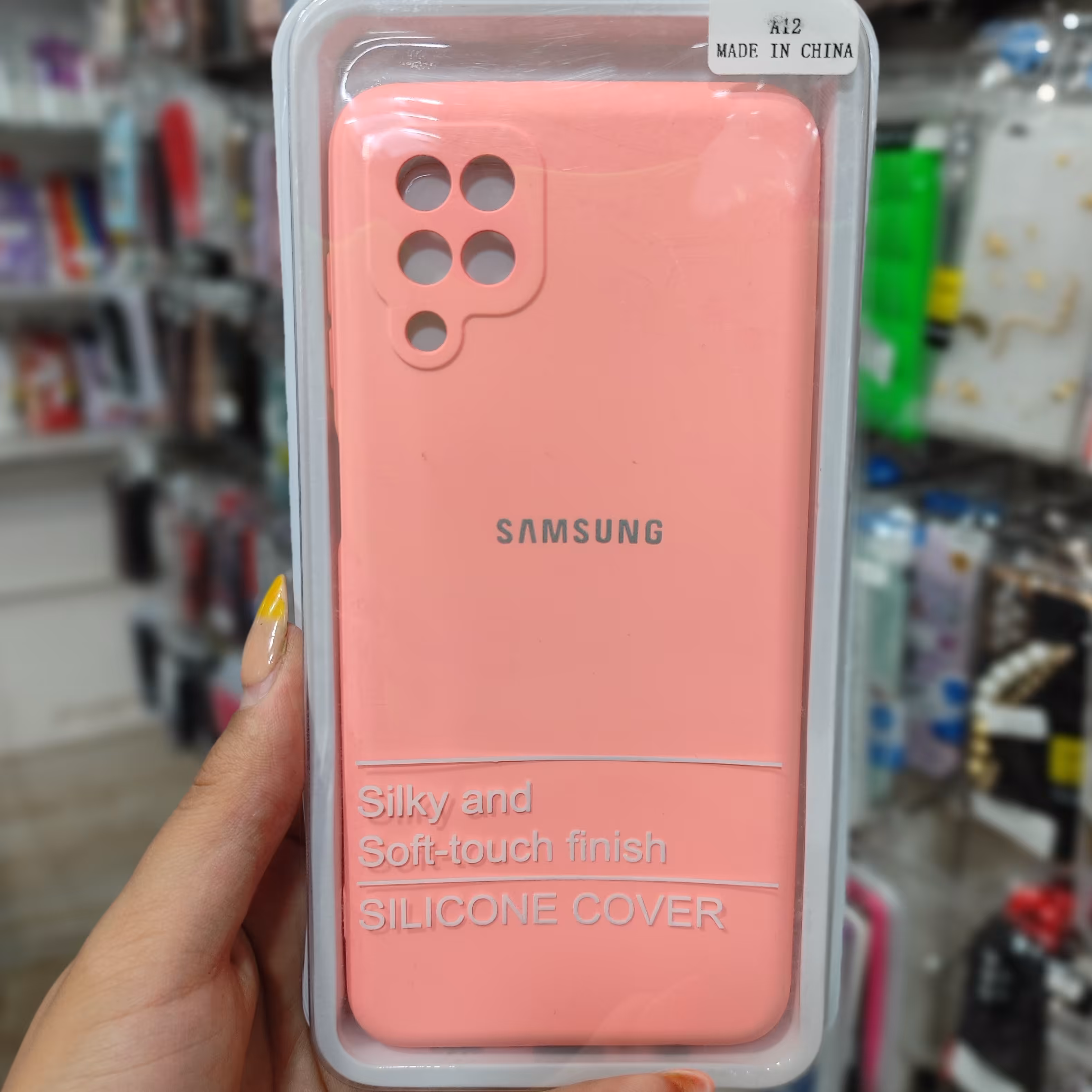 قاب گوشیa12 قاب گوشی سیلیکونی در چند رنگ کیوت