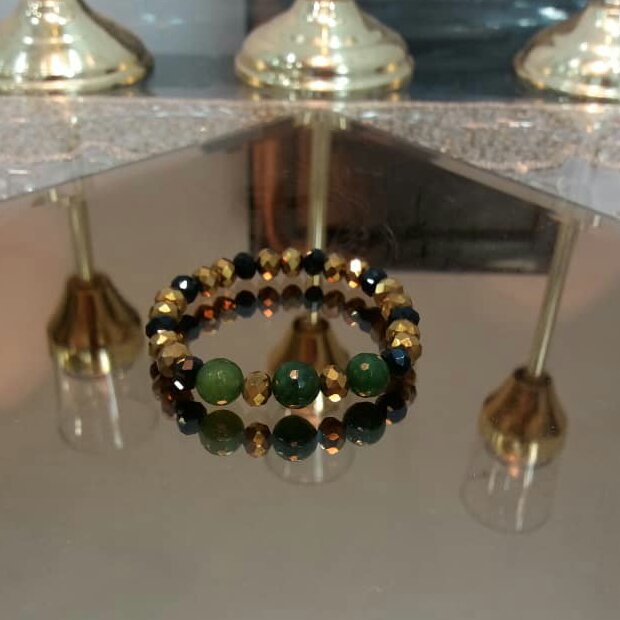 دستبند سنگ جید