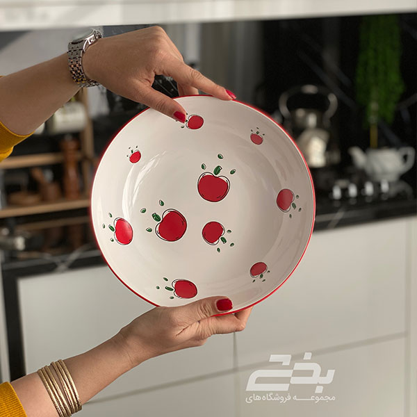 کاسه طرح میوه یلدایی