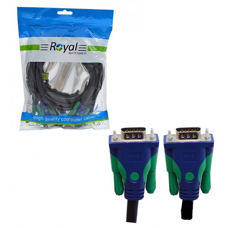 کابل 3 متری VGA رویال 6 3 Royal