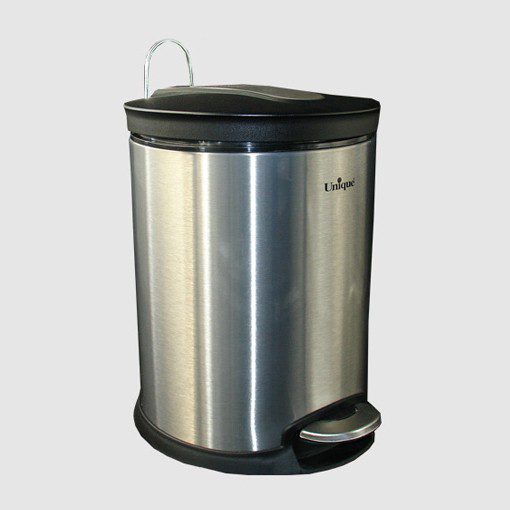 سطل زباله استیل 5 لیتر صادراتی یونیک کد 4410
