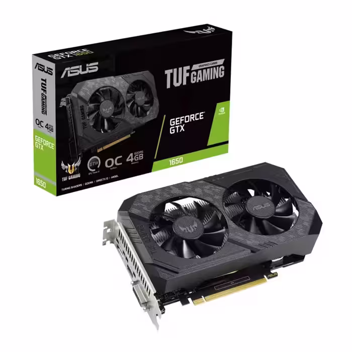 کارت گرافیک ایسوس TUF Gaming GeForce GTX 1650 V2 OC Edition 4GB GDDR6 P