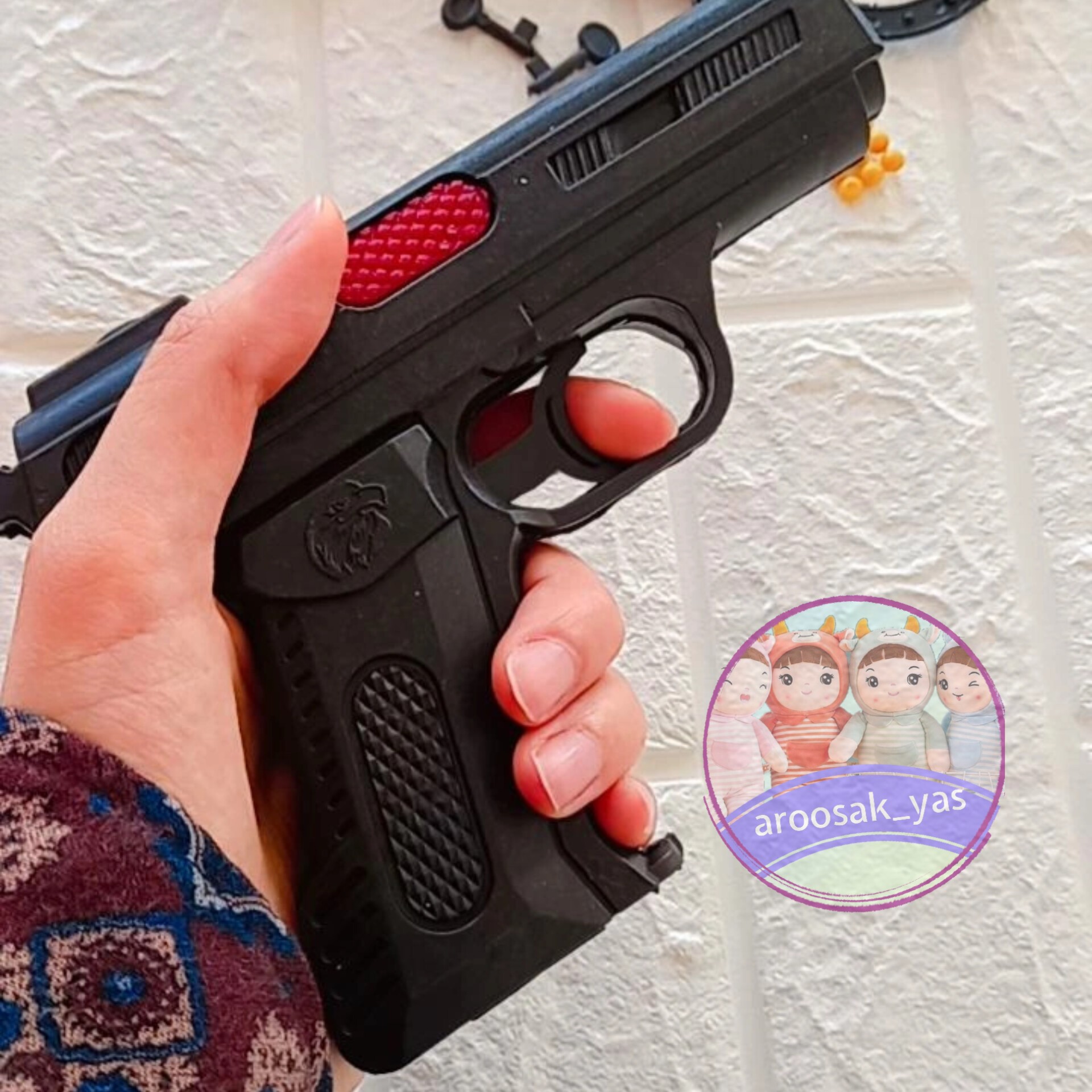 اسباب بازی  کلت ساچمه ای 