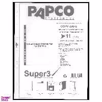 کاور کاغذ A4 پاپکو مدل Super 3 بسته 100 عددی
